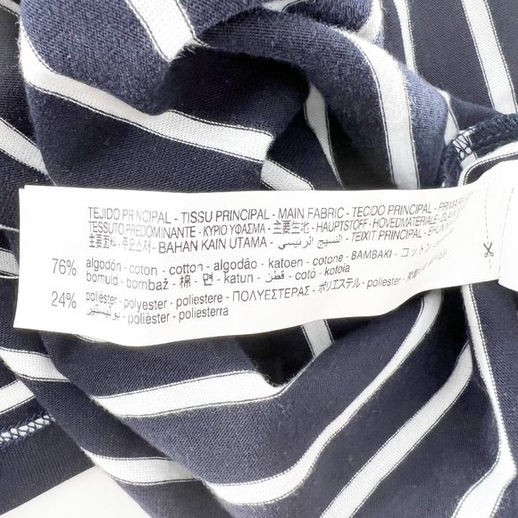 NWT ZARA dress striped embroidered Natacha Paschal collab PARIS Size M - Picture 7 of 9